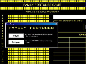 Family Fortunes Game