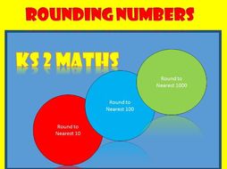 rounding whole numbers ks2 maths worksheets teaching resources