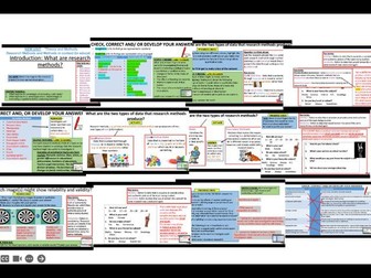 AQA A-level Sociology Research Methods - Introduction to research methods