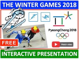 Winter Olympics 2018 Lesson/Assembly Presentation