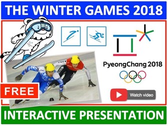 Winter Olympics 2018  Lesson/Assembly Presentation