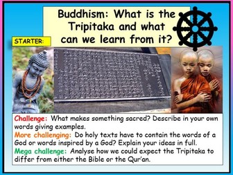 Buddhism - Holy Texts