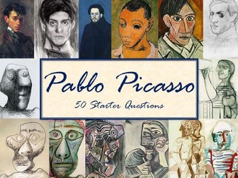 50 Starter Questions: Pablo Picasso