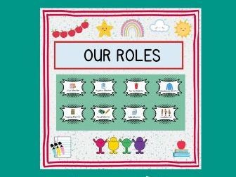 Printable Monitor Roles - Classroom Reward Roles