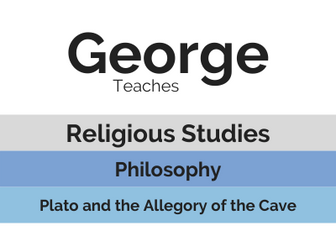 Philosophy: Plato and the Allegory of the Cave