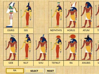 Guess Who: Egyptian Gods