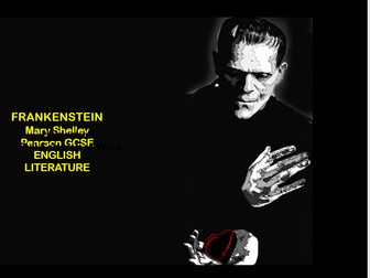 Edexcel English Literature Full Frankenstein SOW