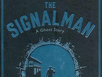 GCSE / KS3 English Fiction Extract Dickens The Signalman Gothic Analysis Evaluation writing activity