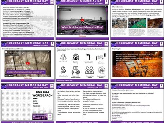 Assembly: Holocaust Memorial Day HMD 2025