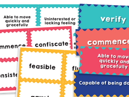Year 6 Tier 2 Words: Reading Comprehension and Vocabulary Cards ...