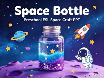 Space PPT editable ESL Young Learners
