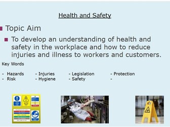 Year 10 WJEC Hospitality and Catering - Term 4 LO1.3/4 Health and Safety Complete Project