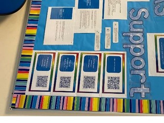 UCAS support display