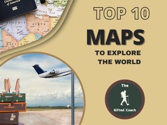 Top 10 Maps to Explore the World Lesson & Activities