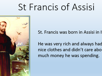 RE KS1/KS2 - Saint Francis of Assisi