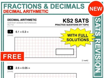 KS2 Maths (Decimal Arithmetic)