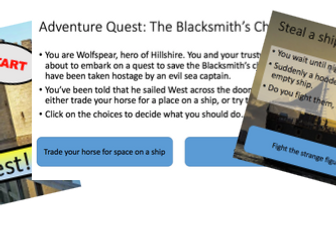 Adventure Quests - Powerpoint Projects