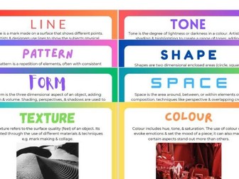 Formal Elements of Art - Photography