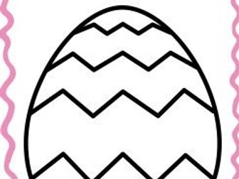 Set of 10 Easter colouring sheets