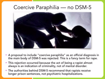 Paraphilia - Sex Crimes vs. Sexual Disorders - Legal Medical - 79 Slides