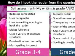 5 lessons on prose writing- low ability