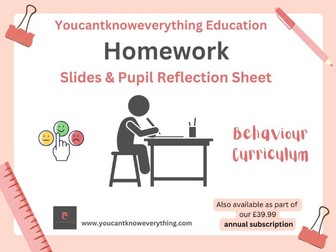 Importance of Completing Homework - Behaviour