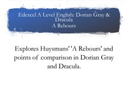 Edexcel A Level Gray & Dracula A Rebours