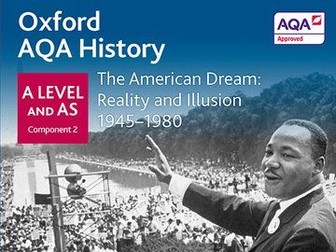 AQA 2Q- American Dream P1. Eisenhower Lessons