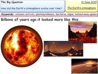 New AQA Chemistry Topic 9: Earth Atmosphere