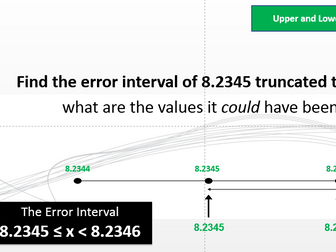 Error Intervals and Truncation Full Lesson
