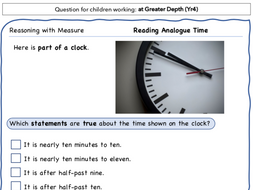 Year 4 Maths: Reasoning with Time