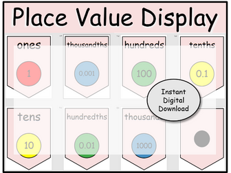 Place Value Display