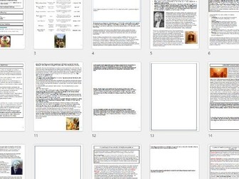 OCR A Level Religious Studies Religious Experience PRINT AND GO Booklet