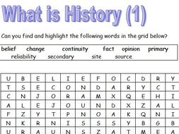 history word searches teaching resources