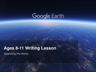 Google Earth Education Writing Lesson: Searching For Home #GoogleEarth