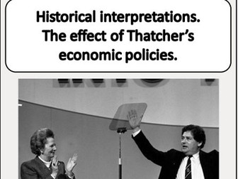 A Level History Edexcel Britain Transformed, Thatcher bundle.