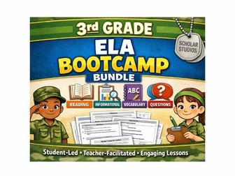 3rd Grade ELA F.A.S.T. Bootcamp