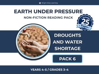 Droughts Reading Pack | KS2 | Y4–5