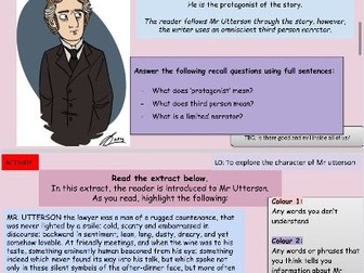 Jekyll and Hyde full scheme of work.
