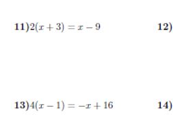 Equations with one infinite and no solutions worksheet (with solutions Equations with one infinite and no solutions worksheet (with solutions