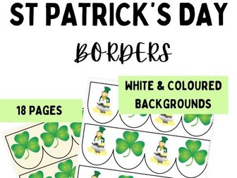 St Patrick's Day Borders
