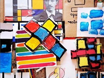 Mondrian- One artwork, lots of processes