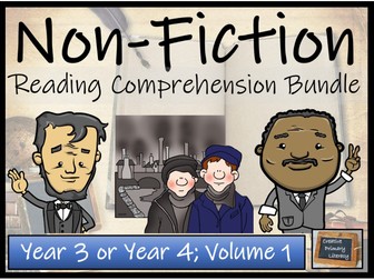 LKS2 Non-Fiction Volume I Reading Comprehension Activity Bundle