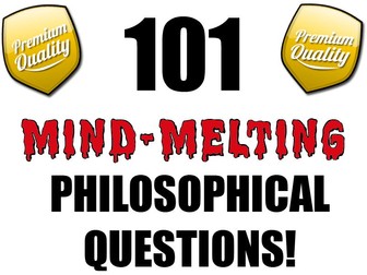 101 Philosophical Questions (P4C) [Philosophy for Children]