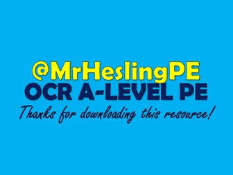 OCR A-LEVEL PE - 1.3b - Linear motion, Angular motion, Fluid mechanics & Projectile  motion