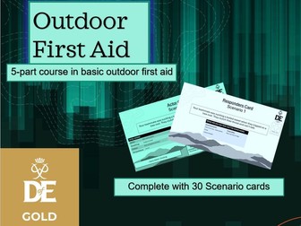 5-Part DofE Outdoor First Aid Course, with Scenario Pack