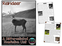 Differentiated Nonfiction Unit: Reindeer