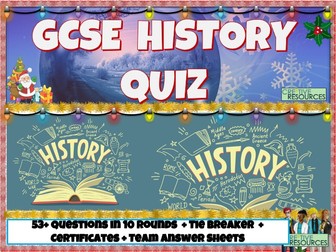 History Christmas Quiz