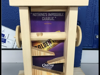 Wooden Sweet Dispenser