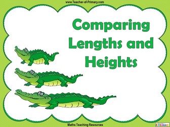 Comparing Lengths and Heights - Year 1